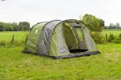 Coleman Cook 4 Tunneltent - Familietent - 4-Persoons - Groen -Camping Series Winkel 1200x798