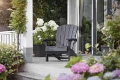 Keter Troy Adirondack Tuinstoel - 81x80x96,5cm - Grafiet -Camping Series Winkel 1200x799 17