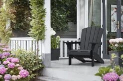 Keter Troy Adirondack Tuinstoel - 81x80x96,5cm - Grafiet -Camping Series Winkel 1200x799 18