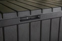 Keter Kentwood Opbergbox - 128x53.6x59 Cm - 350 L - Grafiet -Camping Series Winkel 1200x800 104