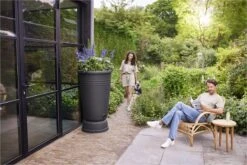 Elho Green Basics Regenton Plus 126 - Regenton Voor Kweken En Oogsten - Ø 70.5 X H 101.0 Cm - Zwart/Living Black -Camping Series Winkel 1200x800 133