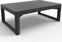 Allibert Lyon Tuintafel - 116x71,5x66/40 Cm - Grafiet -Camping Series Winkel 1200x820 2