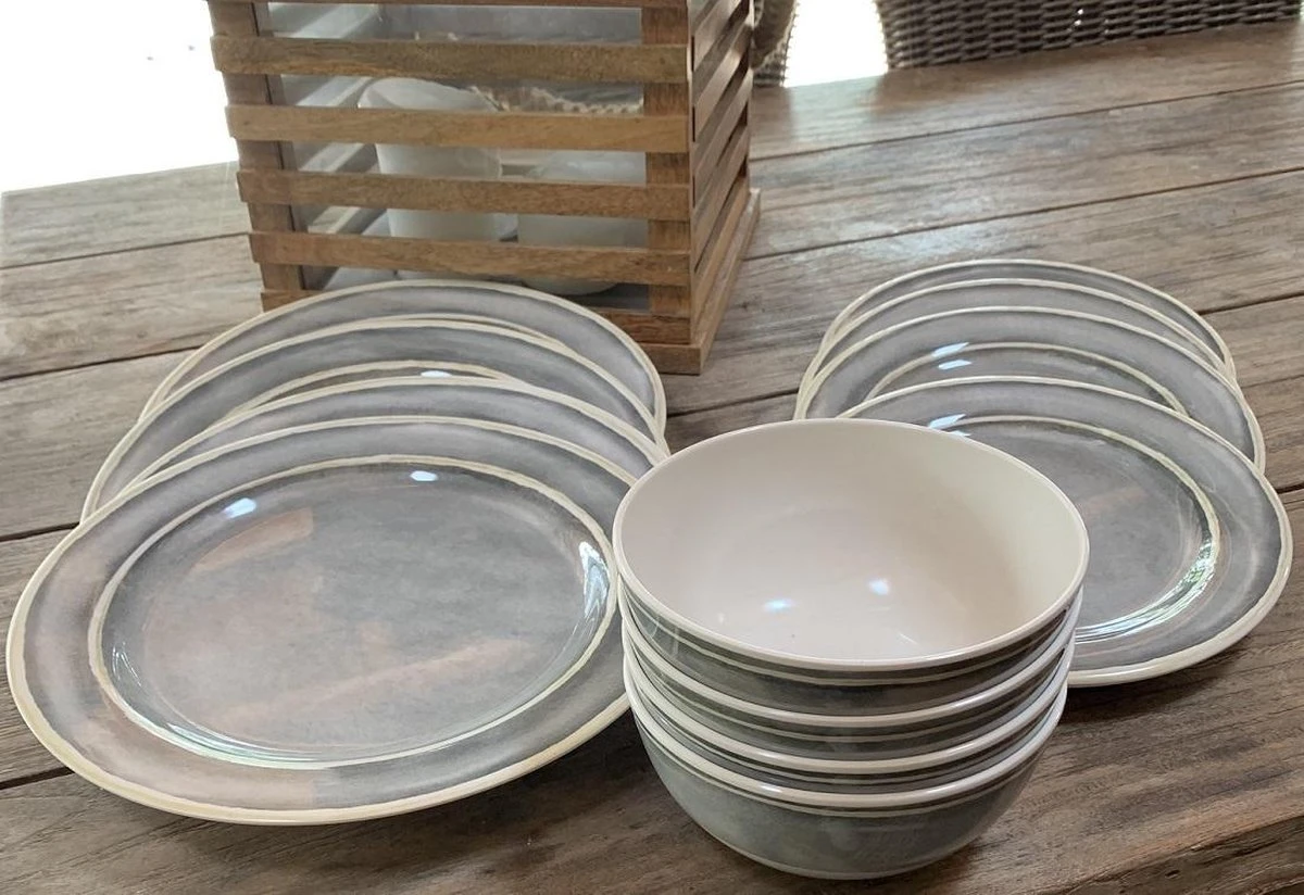 RJRQuality Camping Servies - 12 Delig – 100% Melamine Servies Set – Campingservies – Melamine Borden 10 RJRQuality Camping Servies - 12 Delig – 100% Melamine Servies Set – Campingservies – Melamine Borden - Afbeelding 8