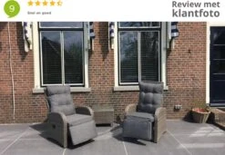 Loungeset Duoset Melia 2 Verstelbare Stoelen + Tafel - Balkonset -Camping Series Winkel 1200x829