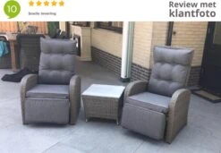 Loungeset Duoset Melia 2 Verstelbare Stoelen + Tafel - Balkonset -Camping Series Winkel 1200x831