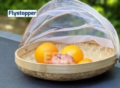 Voedselkap - Vliegenkapjes Bamboe Set 3 Stuks - Flystopper -Camping Series Winkel 1200x880 1