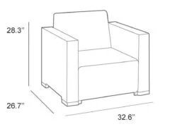 Allibert California Loungeset - 5 Personen - Cappuccino -Camping Series Winkel 1200x889
