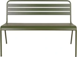 MaximaVida Metalen Tuinbank Max 120 Cm Olijfgroen -Camping Series Winkel 1200x895 1