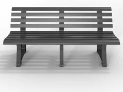 Casaria Tuinbank Orchidea – Kunststof/240kg Belastbaar – Antraciet -Camping Series Winkel 1200x897 1