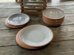 Camping Servies - 12 Delig – 100% Melamine Servies Set – Campingservies – Melamine Servies - Terracotta Style -Camping Series Winkel 1200x900 18