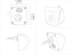 RV-350 Achteruitrijcamera | Originele Look | Zwart 12 RV-350 Achteruitrijcamera | Originele Look | Zwart -Camping Series Winkel 1200x925