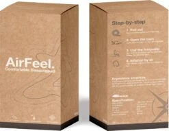 AirFeel Lichtgewicht Opsblaasbaar Slaapmatje - Ingebouwde Pomp En Kussen - 196 X 60 X 6 Cm - Orange -Camping Series Winkel 1200x928 1