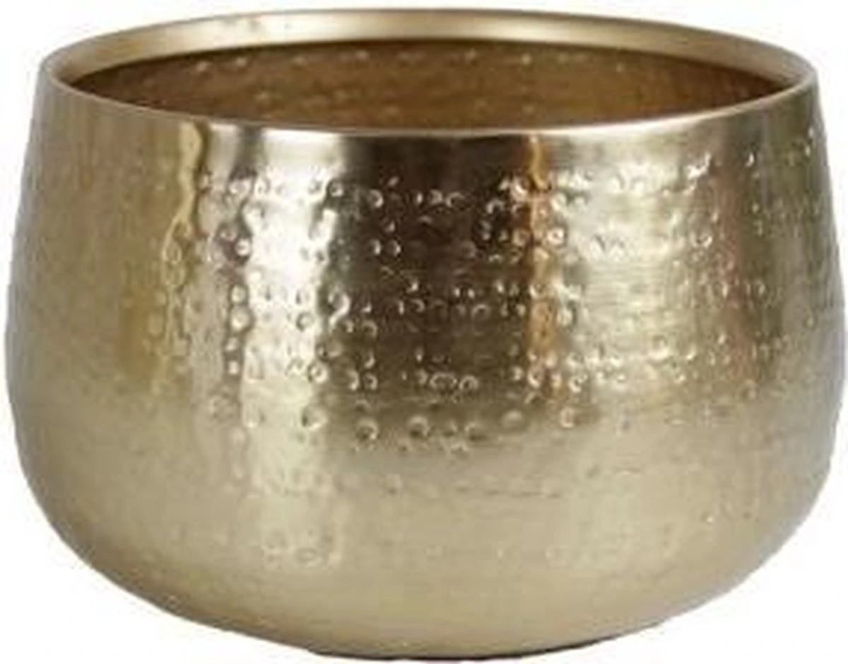 Karakter Bloempot Goud - XXL 4 Karakter Bloempot Goud - XXL - Afbeelding 2