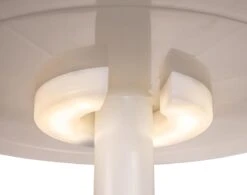 Keter Coolbar Partytafel – Lichtgevend - 49,5x49,5x57cm - Wit -Camping Series Winkel 1200x947