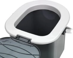 Branq Toiletemmer Draagbaar Met Deksel - 15,5L - Antraciet -Camping Series Winkel 1200x959 1