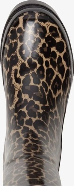 Mountain Peak Dames Regenlaarzen Met Luipaardprint - Bruin - Maat 38 -Camping Series Winkel 483x1200