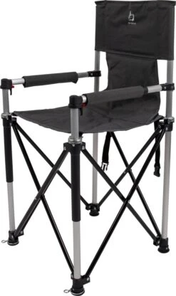 Bo-Camp Kinder Campingstoel Compact - Antraciet -Camping Series Winkel 713x1200