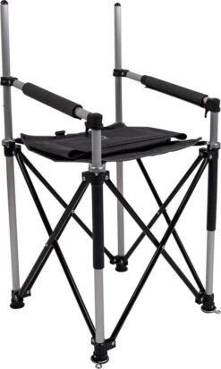 Bo-Camp Kinder Campingstoel Compact - Antraciet -Camping Series Winkel 717x1200