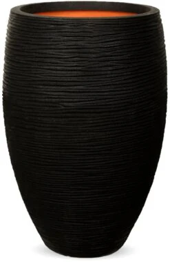 Capi Europe - Vaas Elegant Deluxe Rib NL - 56x84 - Zwart - Voor Binnen En Buiten - KBLR1132 -Camping Series Winkel 779x1200