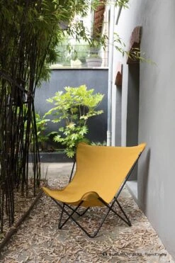 LAFUMA Pop Up XL - Vlinderstoel - Inklapbaar - Curry -Camping Series Winkel 800x1200