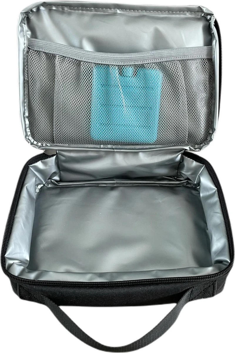 Brisby 4 Laags Geïsoleerde Koeltas - Lunchtas 1.5 Liter - Zwart 4 Brisby 4 Laags Geïsoleerde Koeltas - Lunchtas 1.5 Liter - Zwart - Afbeelding 2