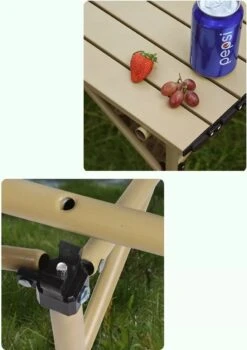 Buxibo - Lichtgewicht Vouwbare Campingtafel - Inklapbaar - Vis/Tuin/Picknick Tafel - Kamperen - Met Opberghoes - Aluminium - Grijs -Camping Series Winkel 848x1200 1