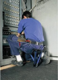 Walkstool - 3-Poots Krukje - Comfort 55 Cm - Verstelbaar - Zwart -Camping Series Winkel 865x1200