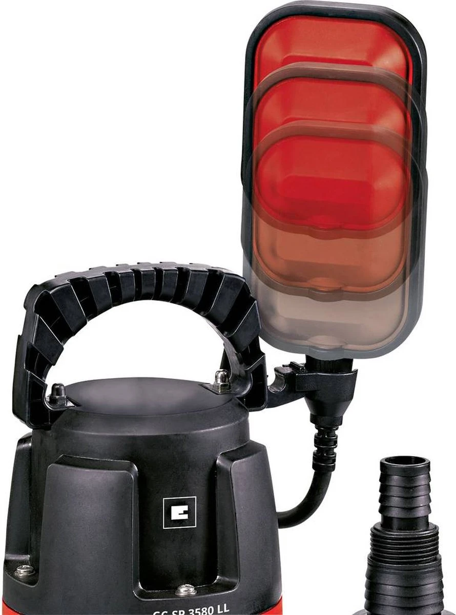 Einhell Dompelpomp GC-SP 3580 LL (350 W - 8000 L/h - 1 Mm Restwater - Traploos Instelbare Vlotterschakelaar - Geïntegreerd Terugslagventiel - Draaghandvat - Kabelopwikkeling - Mechanische Afdichting) 15 Einhell Dompelpomp GC-SP 3580 LL (350 W - 8000 L/h - 1 Mm Restwater - Traploos Instelbare Vlotterschakelaar - Geïntegreerd Terugslagventiel - Draaghandvat - Kabelopwikkeling - Mechanische Afdichting) - Afbeelding 13